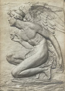 Die Geschichte von Psyche: Amor (versilberte Bronze) von Harry Bates