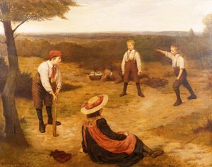 Das Cricketspiel