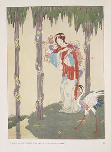 Wiegenlied. "Ich bringe dir, glitzernd mit Tau, einen kleinen schönen Traum" von Harry Clarke