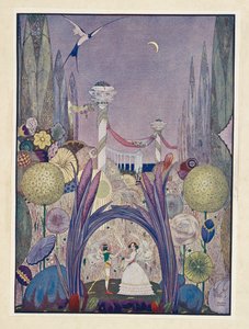 Däumelinchen
Sie sollte die Königin aller Blumen sein. von Harry Clarke