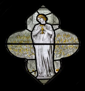 Minley, St. Andreas, Nächstenliebe, 1870