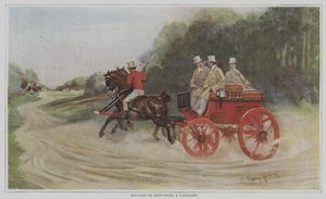 Dog-cart en Demi-poste, a lAnglaise (Englischer Stil Hundewagen)