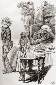 Illustration für Charles Dickens