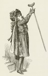 Illustration für Sylvie und Bruno von Lewis Carroll von Harry Furniss