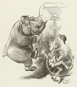 Illustration für Sylvie und Bruno von Lewis Carroll von Harry Furniss