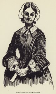 Miss Florence Nightingale von Harry Furniss