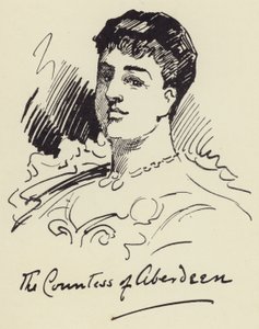 Die Gräfin von Aberdeen von Harry Furniss