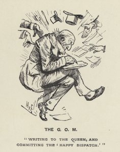 Der große alte Mann - GOM - W E Gladstone von Harry Furniss