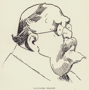 Whitaker Wright von Harry Furniss