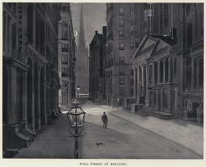 Wall Street um Mitternacht von Harry Grant Dart