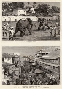 Die Hochzeit des Gaikwar von Baroda von Harry Hamilton Johnston