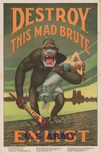 Zerstört diesen verrückten Unhold - Meldet euch zur US-Armee von Harry R. Hopps
