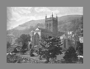 Prioratskirche, Great Malvern, ca. 1900 von Harvey Barton