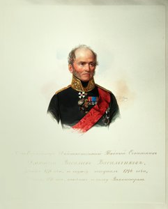Porträt von Dmitri Wassiljewitsch Wassiltschikow, 1846-1849 von Hau