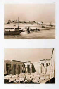 Luxor und Medinet Habu, Ägypten, 1841
