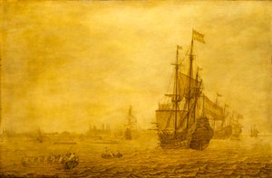 Niederländisches Schiff Eendracht von Heerman Witmont