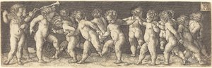 Tanzende Kinder, 1535 von Heinrich Aldegrever