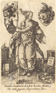 Diligence, 1552 von Heinrich Aldegrever