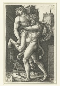 Herkules und Antäus