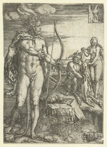 Herkules rettet Deïanira vor Nessus