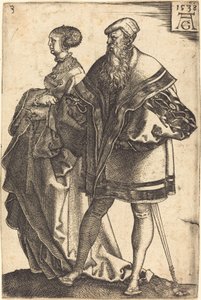 Große Hochzeitstänzer von Heinrich Aldegrever