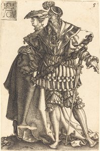 Große Hochzeitstänzer von Heinrich Aldegrever