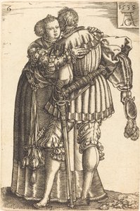 Große Hochzeitstänzer von Heinrich Aldegrever
