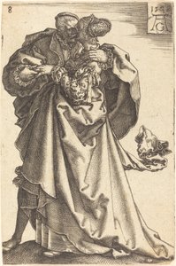 Große Hochzeitstänzer, 1538 von Heinrich Aldegrever