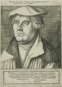 Martin Luther von Heinrich Aldegrever