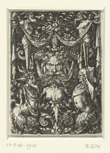 Flächendekoration mit Grotesken von Heinrich Aldegrever