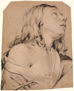 Die reuige Magdalena, Brustbild nach rechts von Heinrich Dittmers