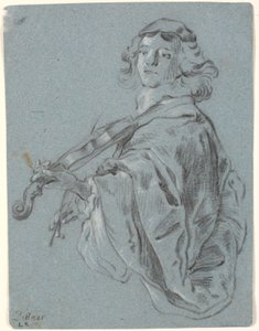 Junger Geigenspieler von Heinrich Dittmers