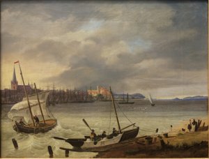 Kiel und die Kieler Förde von Heinrich Hintze