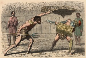 Antikes Rom: Gladiatorenkämpfe im Amphitheater