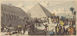 Bau der Pyramiden im alten Ägypten