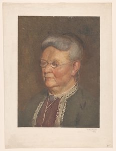 Porträt einer alten Dame