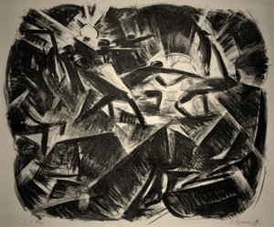 Nahkampf von Heinrich Stegemann