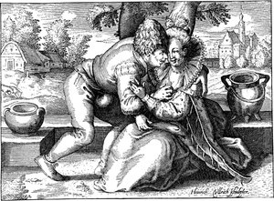 Verliebter Bauer