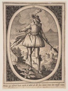 Platte 10 aus Militärfiguren von Heinrich Ulrich