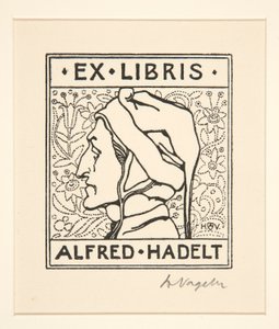 Exlibris: Alfred Hadelt