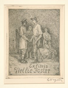 Exlibris von Heinrich Vogeler