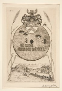 Exlibris von Heinrich Vogeler