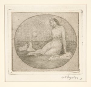 Exlibris von Heinrich Vogeler