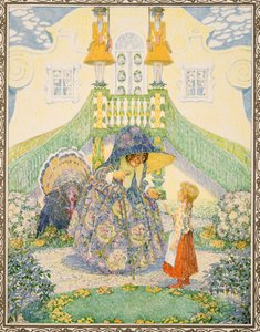Die Schneekönigin, aus Märchen von Hans Christian Andersen, veröffentlicht 1911 von Heinrich and Urban Lefler