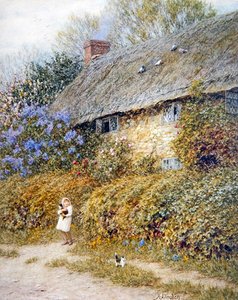 Altes Häuschen in Freshwater, Isle of Wight
