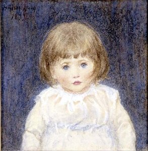Ein Jahr alt von Helen Allingham