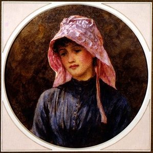 Porträt eines Mädchens von Helen Allingham
