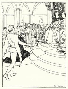 Der Jüngling am Hof der Feenkönigin von Helen S. Kuck