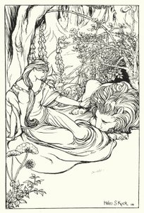 Una und der Löwe von Helen S. Kuck