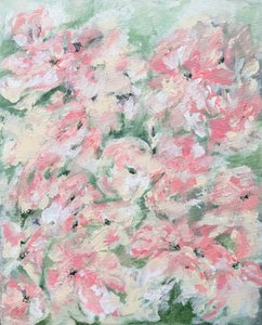 Zarte rosa Blüten von Helena Ryhle